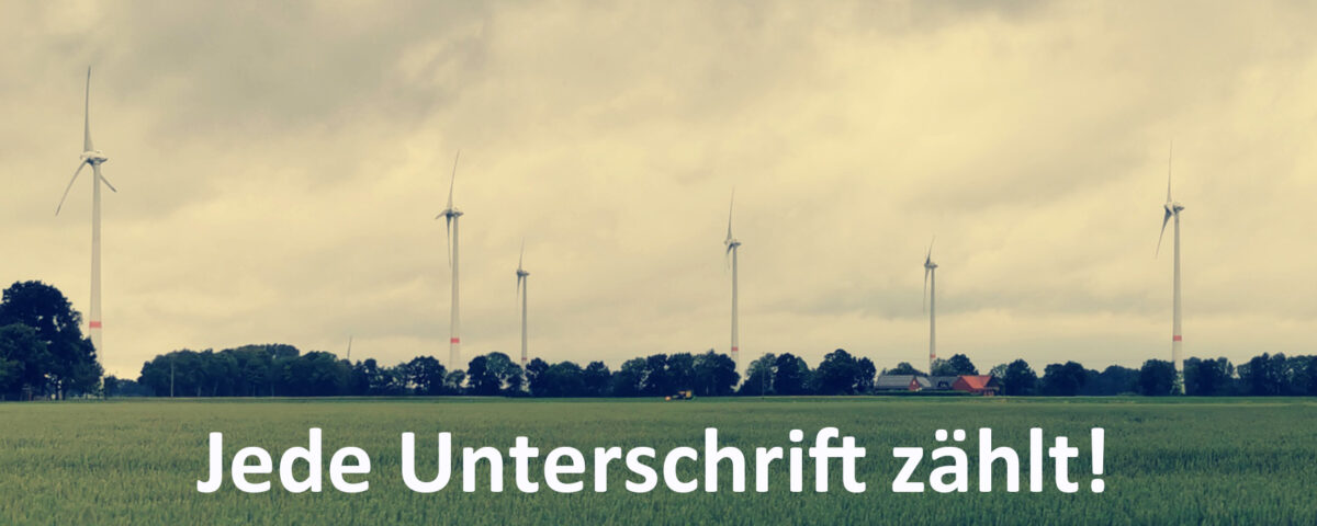 Unterschriftenaktion
